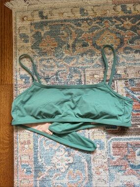 Madewell swim tie top